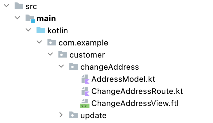 Feature grouping