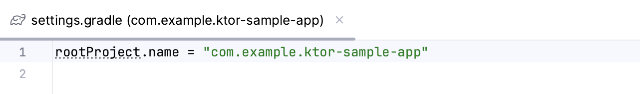 Contents of settings.gradle.kt Contents of settings.gradle.kt